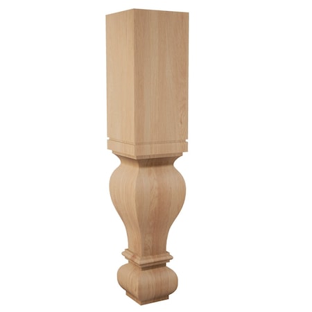 Designs Of Distinction Large Diameter Gaelic 29" Leg - Red Oak 01590127AK1